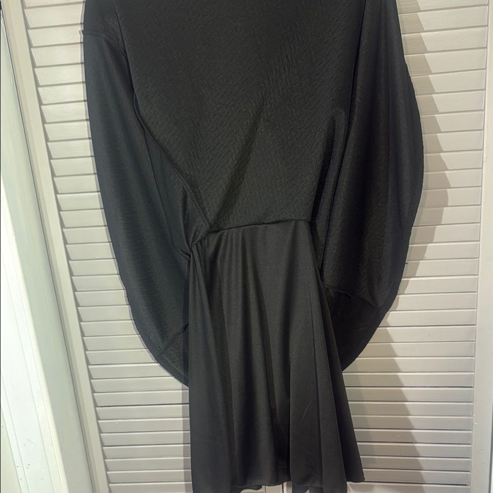 Suzy Shier Sheer Black Mini Dress - Picture 10 of 11